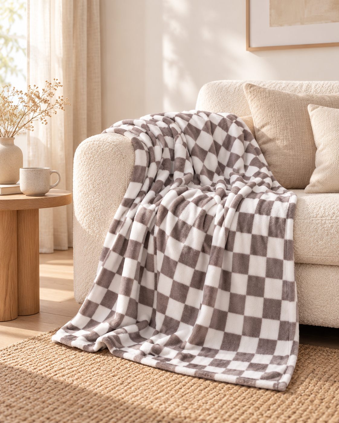 Checkered Flannel Blanket